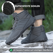 Lade das Bild in den Galerie-Viewer, Herren Barfußschuhe Zehenschuhe, Winterschuhe Schneestiefel Schnell Trocknend Traillaufschuhe, Weich Leicht Fitnessschuhe Atmungsaktiv Aquaschuhe mit rutschfest Sohle &amp; Breiter Zehenbox
