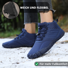 Lade das Bild in den Galerie-Viewer, Herren Barfußschuhe Zehenschuhe, Winterschuhe Schneestiefel Schnell Trocknend Traillaufschuhe, Weich Leicht Fitnessschuhe Atmungsaktiv Aquaschuhe mit rutschfest Sohle &amp; Breiter Zehenbox
