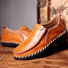 Lade das Bild in den Galerie-Viewer, Herren Freizeitschuhe neue Ledersätze Füße Business Herrenschuhe British Trend Lederschuhe
