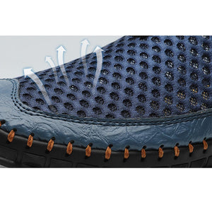 Männer Sommer-Breathable Ineinander greifen Schuhe Outdoor Casual Sneaker