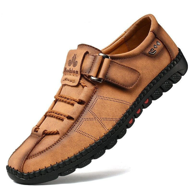 Herren Männer Handmade Casual Mode Turnschuhe Echtem Leder Loafer Mokassins Atmungs Slip auf Schuhe
