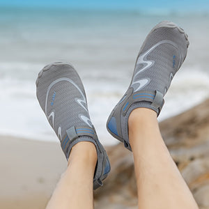 Leichte, atmungsaktive Barfußschuhe für Damen zum Wandern im Freien, Angeln, Spazierengehen und Surfen