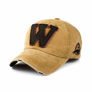 Männer Frauen gewaschene Baseballmütze Trucker Cap Sport Snapback Hip-Hop verstellbarer Hut