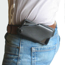 Lade das Bild in den Galerie-Viewer, Herren PU Leder 4,7 Zoll ~ 6,5 Zoll Phone Bag Taillentasche Easy Carry EDC-Tasche für den Außenbereich
